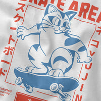 Skate Area Cat T-Shirt - Cultr. by Created for Culture asianowned aapimarketplace asianownedkids asianownedkidsproducts asianownedbrands