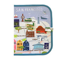San Francisco Dry Erase Wipe Fold + Go Place Mat and Chalk Mat - Cultr. by Created for Culture asianowned aapimarketplace asianownedkids asianownedkidsproducts asianownedbrands