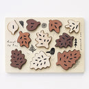 Wooden Tray Puzzle - Count to 10 Leaves - Cultr. by Created for Culture asianowned aapimarketplace asianownedkids asianownedkidsproducts asianownedbrands