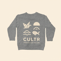 CULTR Kids Icons Fleece Crewneck