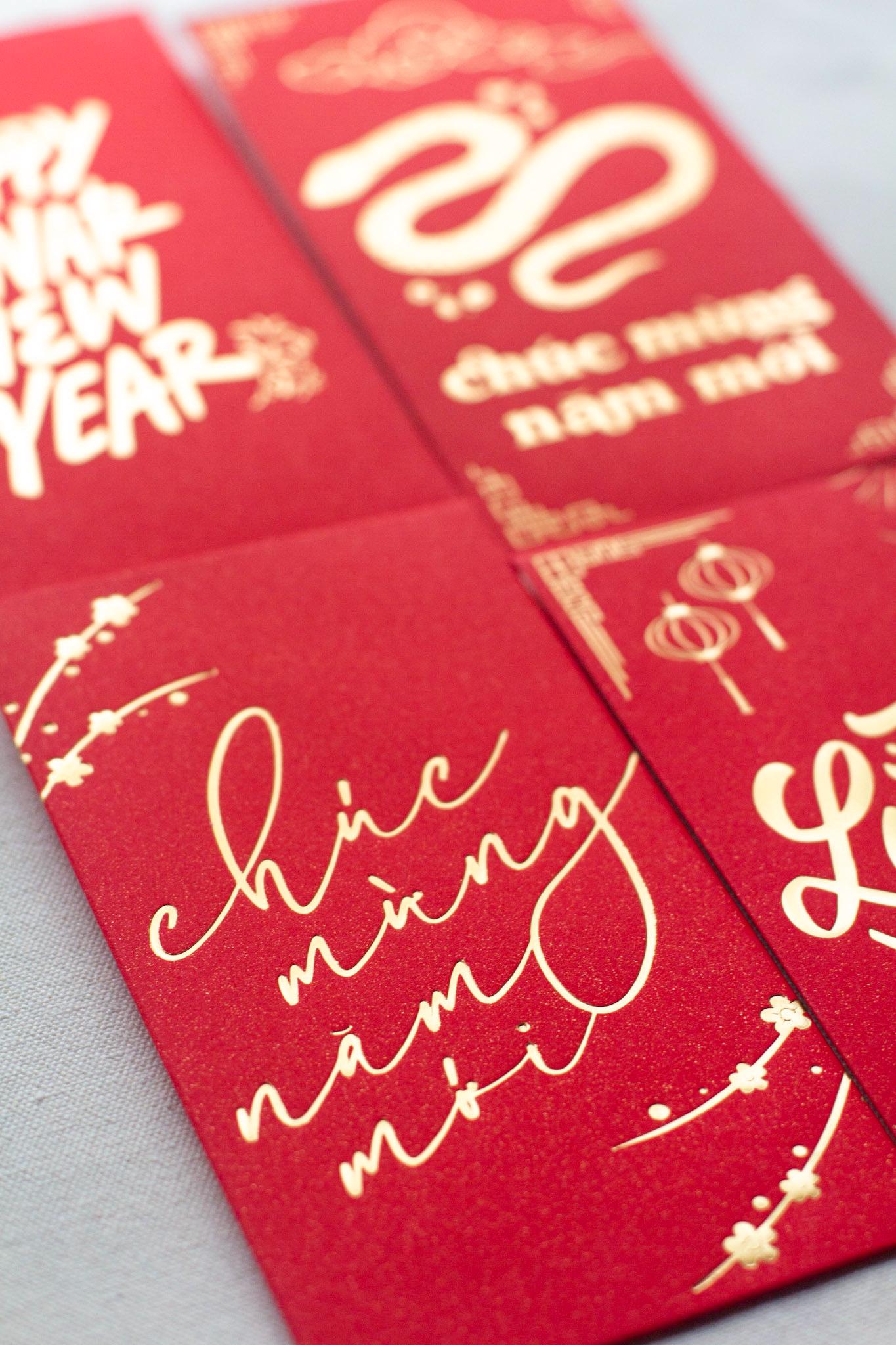 Tet & Lunar New Year Red Envelopes
