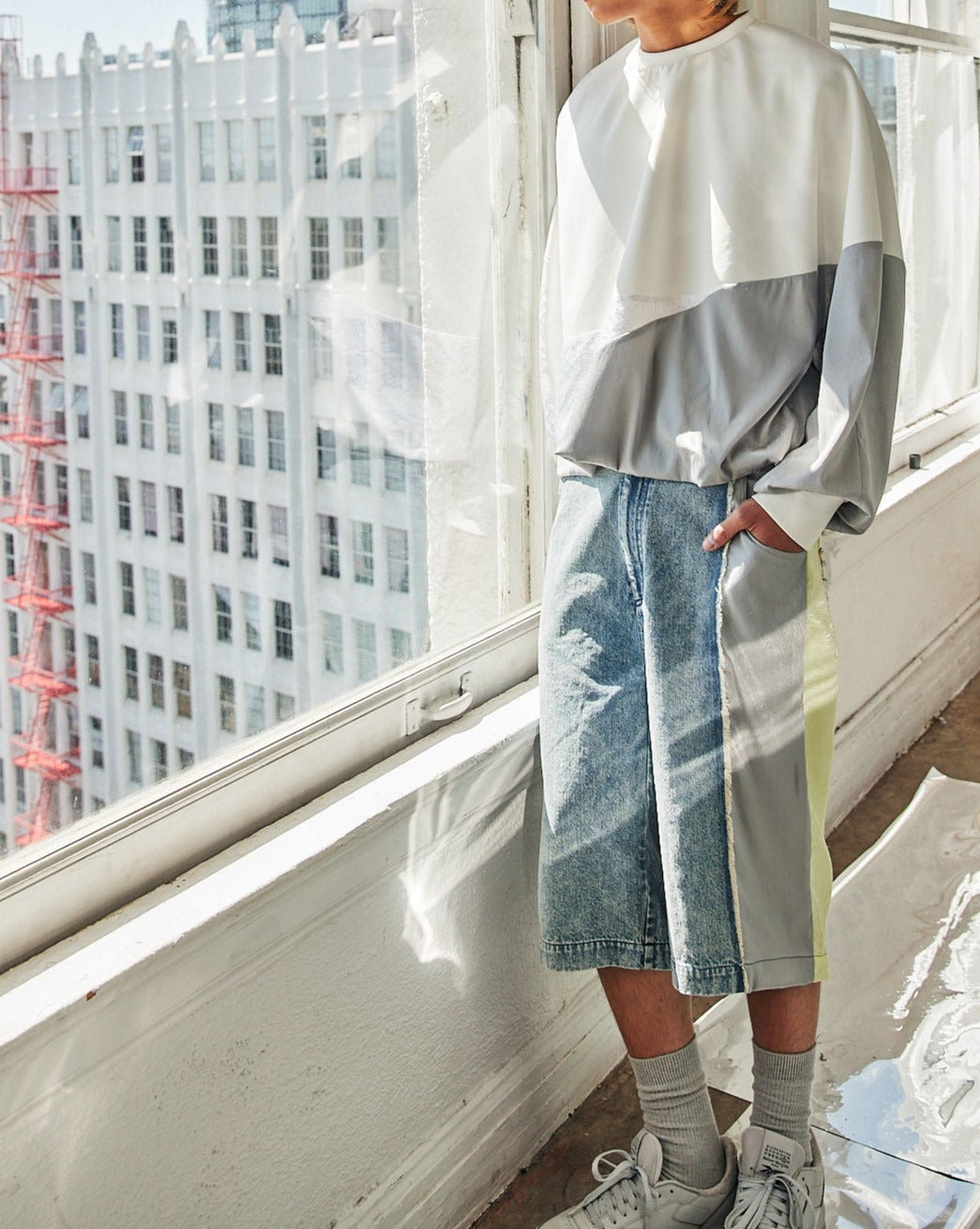 Bai Patchwork Sweatshirt