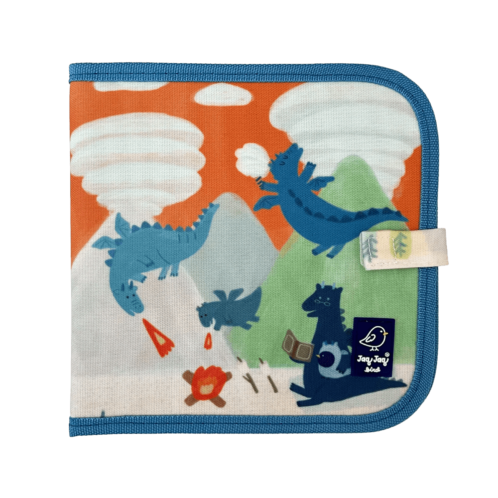 Dragons + Clouds Reusable Dry Erase, Wipe Clean Activity Book - Cultr. by Created for Culture asianowned aapimarketplace asianownedkids asianownedkidsproducts asianownedbrands