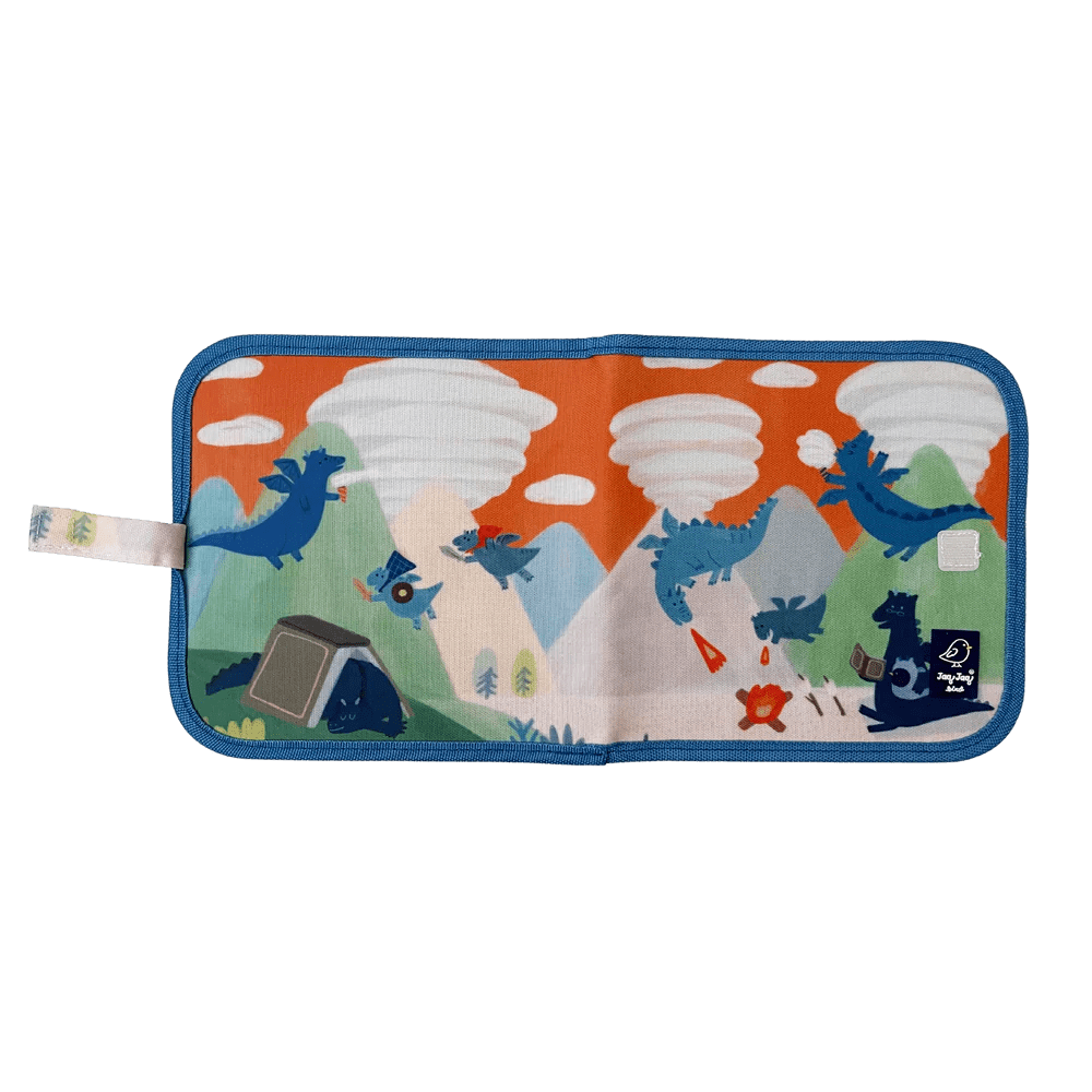 Dragons + Clouds Reusable Dry Erase, Wipe Clean Activity Book - Cultr. by Created for Culture asianowned aapimarketplace asianownedkids asianownedkidsproducts asianownedbrands