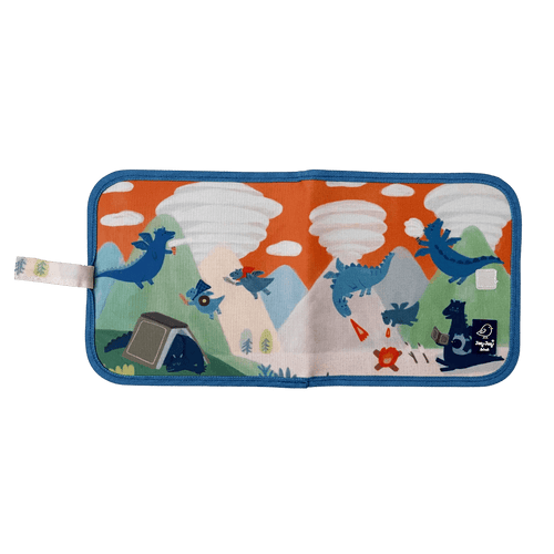 Dragons + Clouds Reusable Dry Erase, Wipe Clean Activity Book - Cultr. by Created for Culture asianowned aapimarketplace asianownedkids asianownedkidsproducts asianownedbrands