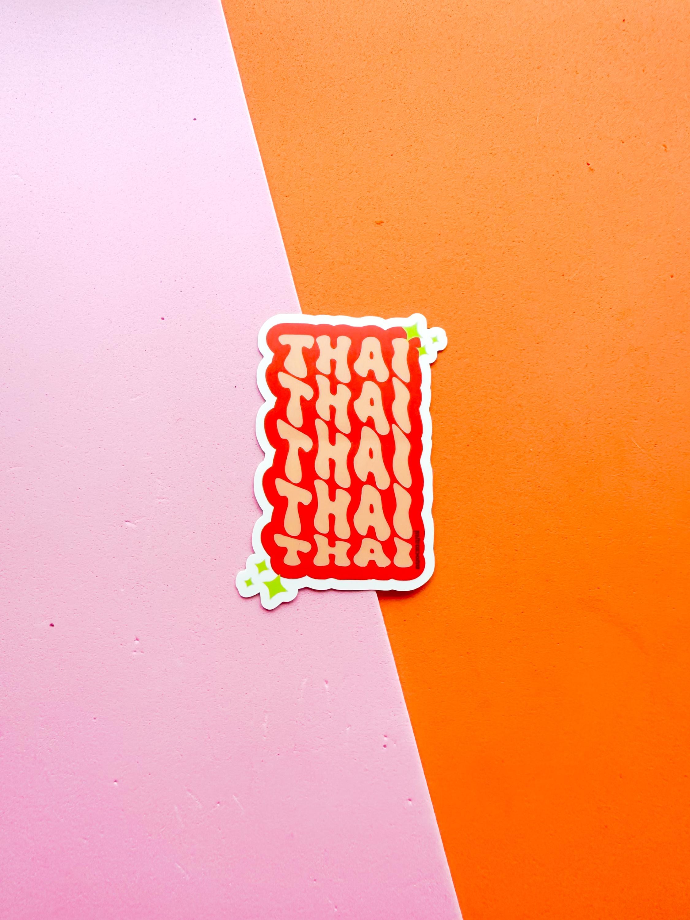 Thai Vinyl Sticker