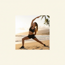 Deep Voyager Recycled Black Swim and Sports Top Hero