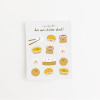 Dim Sum Sticker Sheet - Cultr. by Created for Culture asianowned aapimarketplace asianownedkids asianownedkidsproducts asianownedbrands