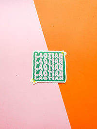 Laotian Vinyl Sticker