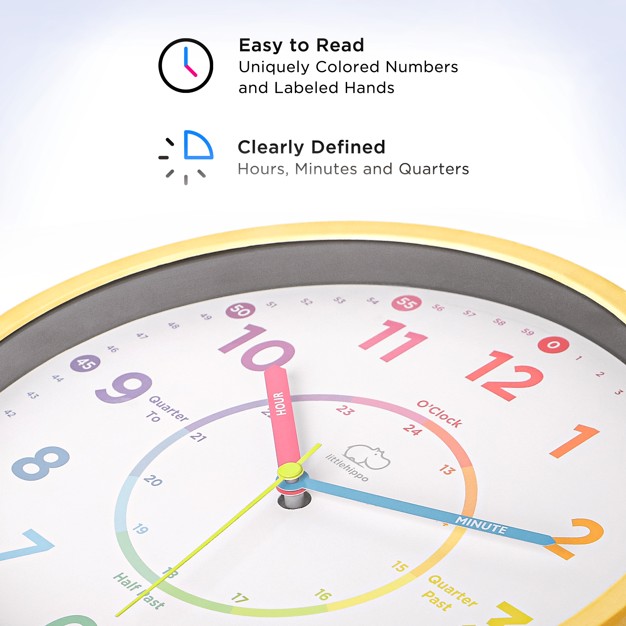 TimeTots Neo Learning Time Clock - Cultr. by Created for Culture asianowned aapimarketplace asianownedkids asianownedkidsproducts asianownedbrands