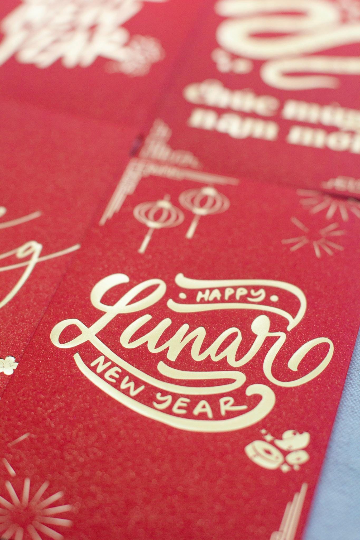 Tet & Lunar New Year Red Envelopes
