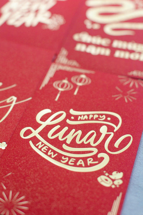 Tet & Lunar New Year Red Envelopes
