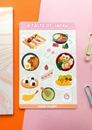 A Taste of Japan Sticker Sheet