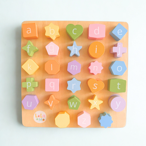 English/Arabic Alphabet Bolt & Board