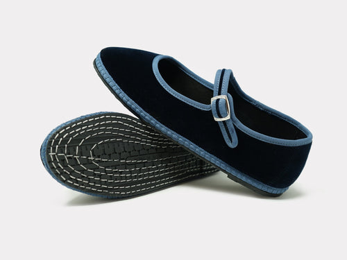 Mary Jane Furlane Navy - Cultr. by Created for Culture SantM #aapimarketplace# #asianownedproduct#