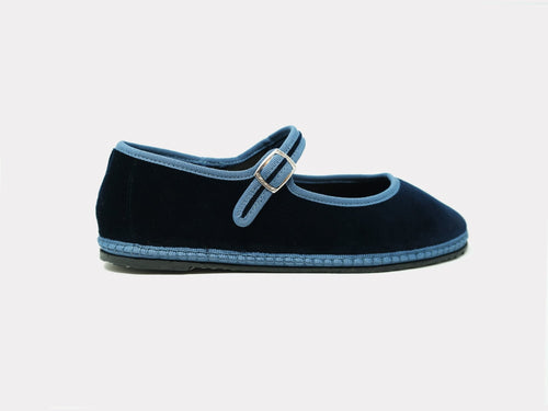 Mary Jane Furlane Navy - Cultr. by Created for Culture SantM #aapimarketplace# #asianownedproduct#