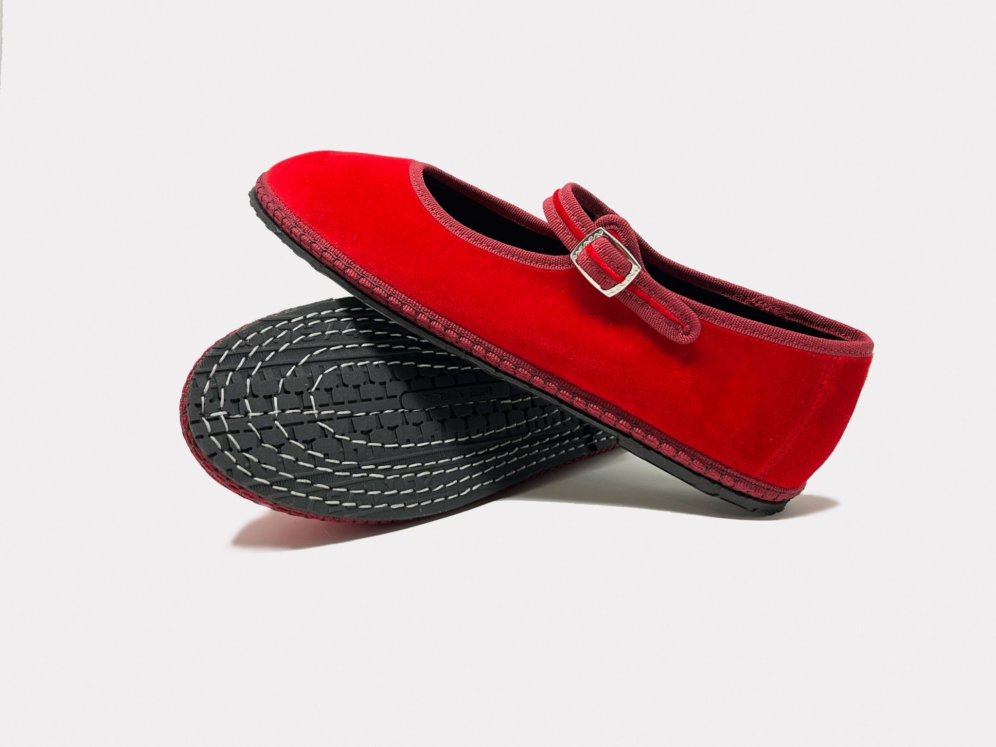 Mary Jane Furlane Red - Cultr. by Created for Culture SantM #aapimarketplace# #asianownedproduct#