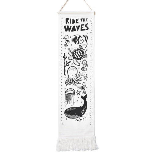 Canvas Growth Chart - Ocean - Cultr. by Created for Culture asianowned aapimarketplace asianownedkids asianownedkidsproducts asianownedbrands