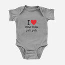I ♡ Grandma & Grandpa Cantonese Onesie (Paternal)