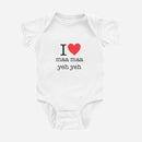 I ♡ Grandma & Grandpa Cantonese Onesie (Paternal)