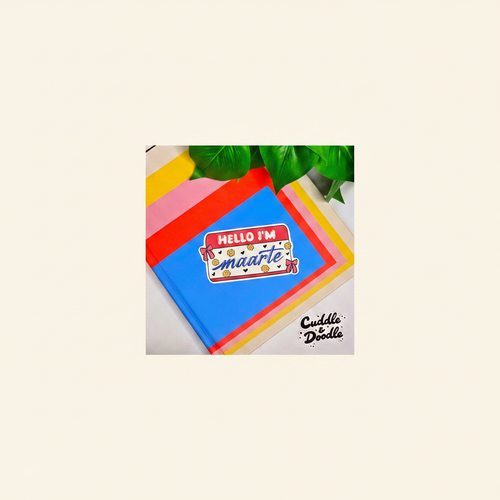 "Hello I'm Maarte" Sticker Hero