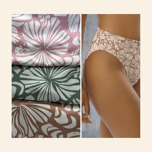 Hibiscus & Shells High Waist Bottom Hero