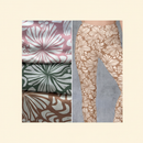 Hibiscus & Shells Pocket Leggings Hero
