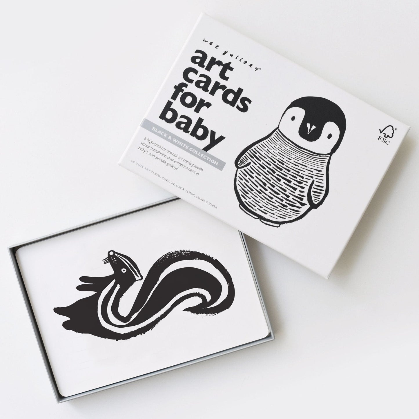 Art Cards for Baby - Black and White Collection