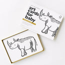 Art Cards for Baby - Safari Collection - Cultr. by Created for Culture asianowned aapimarketplace asianownedkids asianownedkidsproducts asianownedbrands