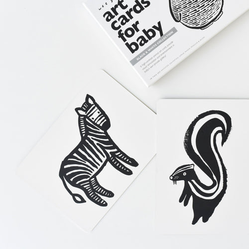 Art Cards for Baby - Black and White Collection - Cultr. by Created for Culture asianowned aapimarketplace asianownedkids asianownedkidsproducts asianownedbrands