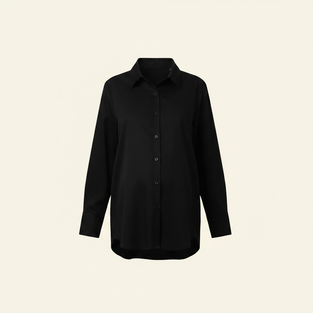 Classic Button Down Maternity Shirt