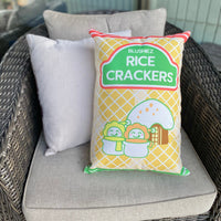 Rice Crackers Decorative Throw Pillow