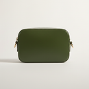Cactus Crossbody Camera Bag on clean warm ivory background, zero shadows, no logos — CULTR editorial product photo