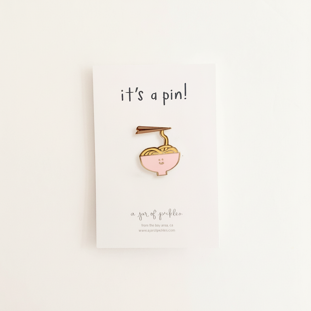 Noodle Bowl Pin