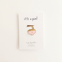 Noodle Bowl Pin