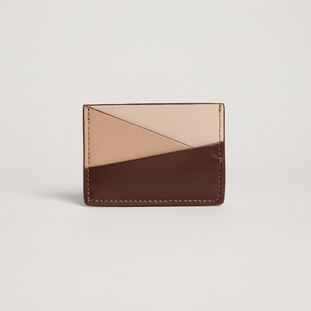 Gala Pineapple Puzzle Cardholder (Cappuccino)