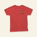 Lucky Zodiac Shirts (Youth) flat lay on clean warm ivory background, zero shadows — CULTR editorial product photo