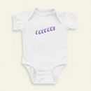 Daebak! Onesie flat lay on clean warm ivory background, zero shadows — CULTR editorial product photo