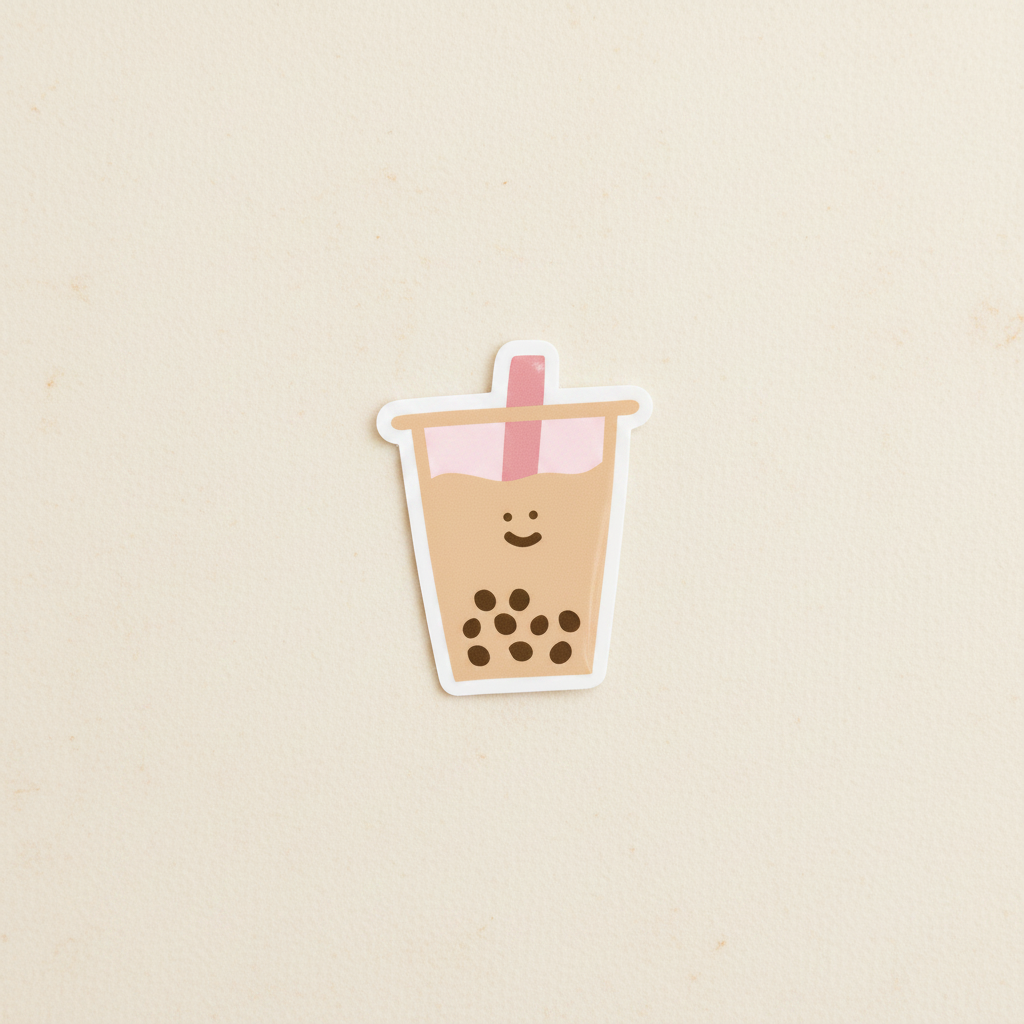 Boba Vinyl Sticker