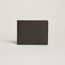 Pineapple Bifold Wallet Storm Grey on warm ivory background
