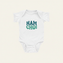 Ham Choi Onesie on ivory background
