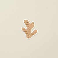 Ginger Vinyl Sticker