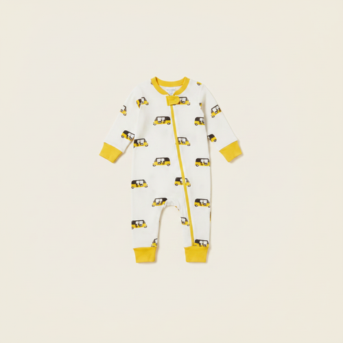 Baby Sleeper – Classic Auto on clean warm ivory background, zero shadows — CULTR editorial product photo