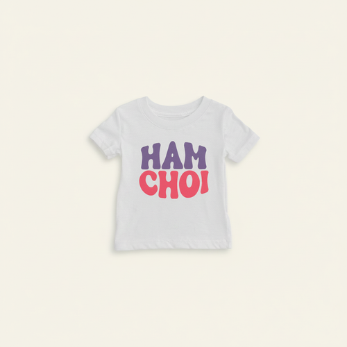 Ham Choi Shirt (Baby) on ivory background