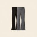 Below Bump Maternity Postpartum Pajama Pants (2 Pack) on clean warm ivory background, zero shadows, no logos — CULTR editorial product photo