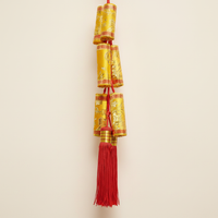 Lunar New Year Firecracker Hanging (Gold)