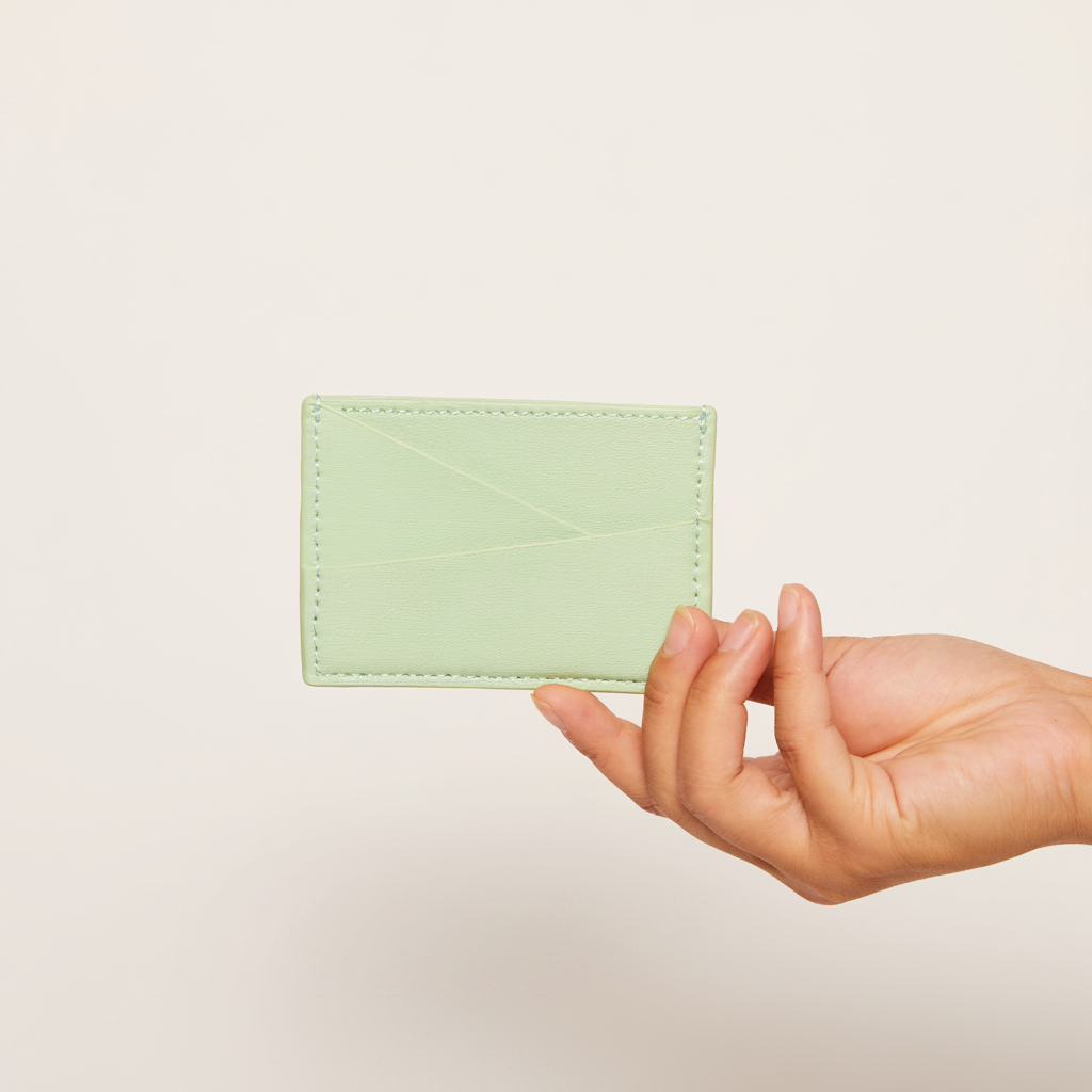 Gala Puzzle Cardholder (Pastel Green)