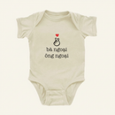 Love Grandma & Grandpa Vietnamese Onesie (Maternal) on ivory background