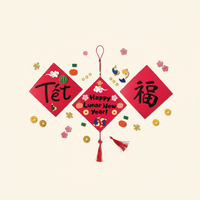 Create-Your-Own Lucky New Year Hangings