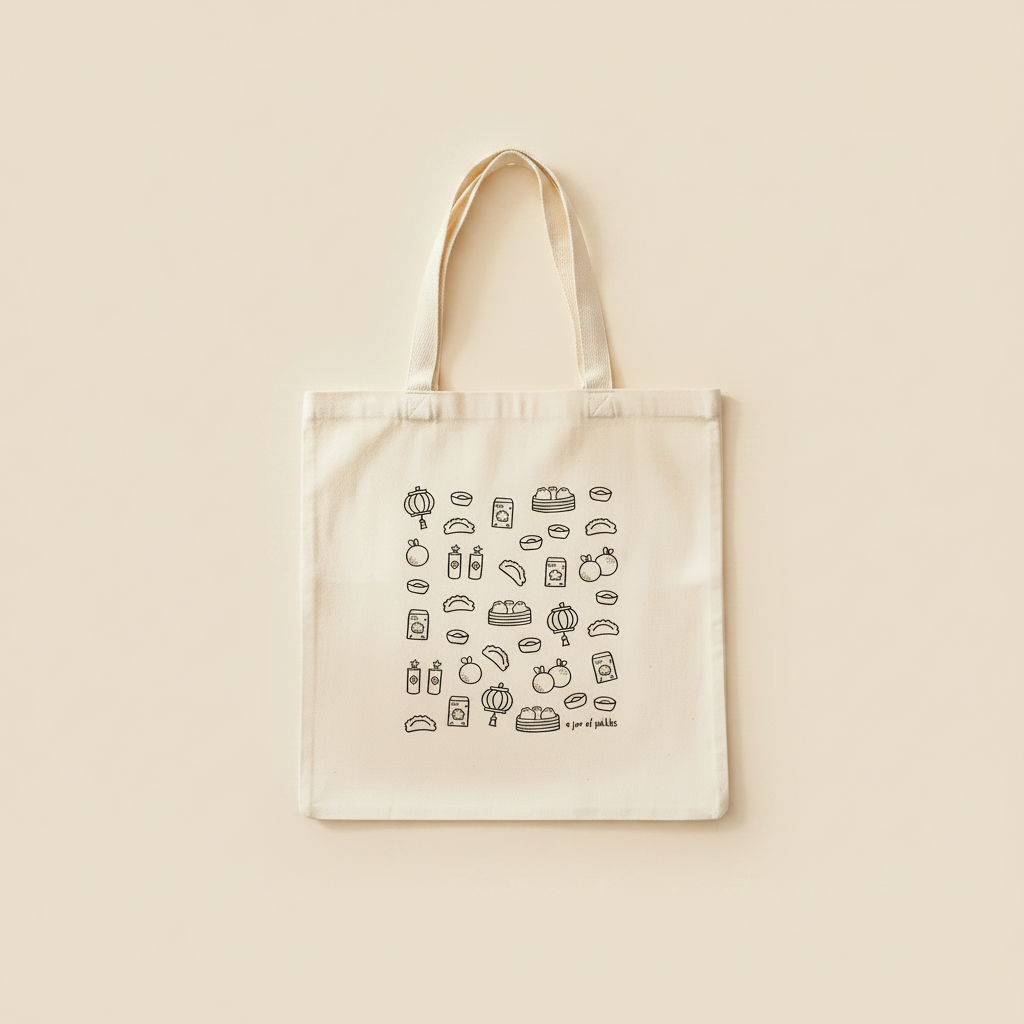 Lunar New Year Cotton Tote
